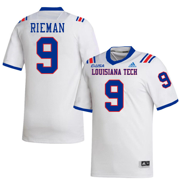 Donovan Rieman Louisiana Tech Jersey,LA Tech Bulldogs Football Jerseys,Uniforms,Gears-White